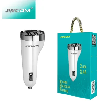 Carregador Veicular duplo usb CRC-C52