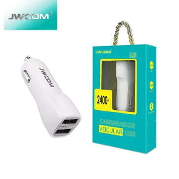 Carregador Veicular Duplo USB  CRC-U20